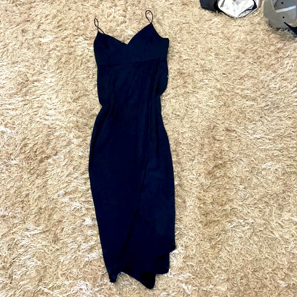 Blue shona joy cocktail dress